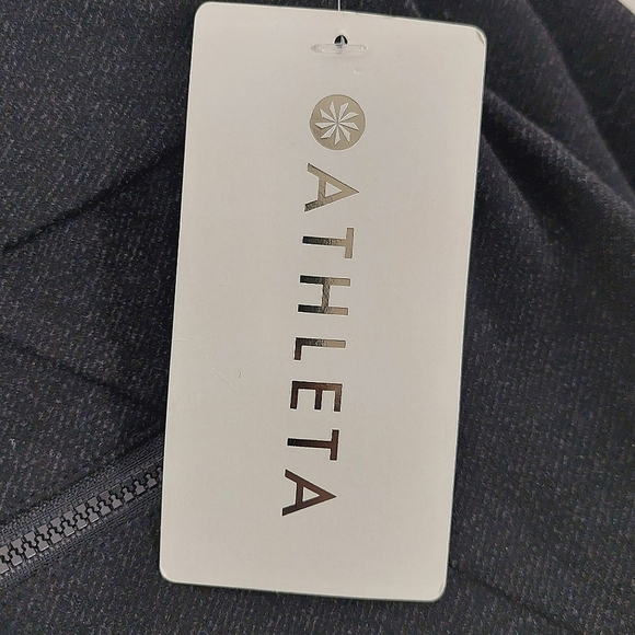 Athleta Venice Heathered Charcoal Grey Cargo Pants - Picture 13 of 13